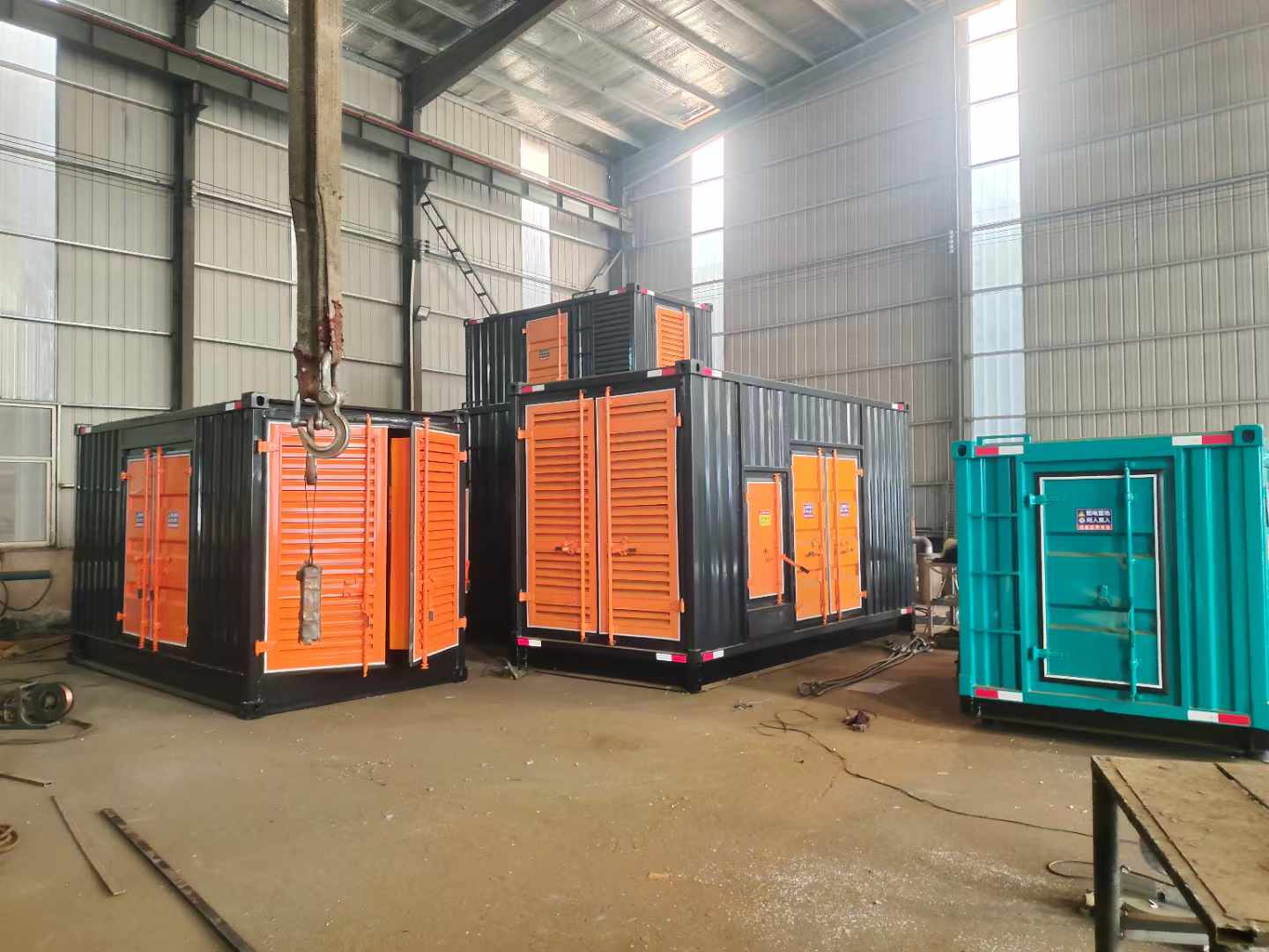 城口500kw柴油发电机组可以带动多少功率设备？